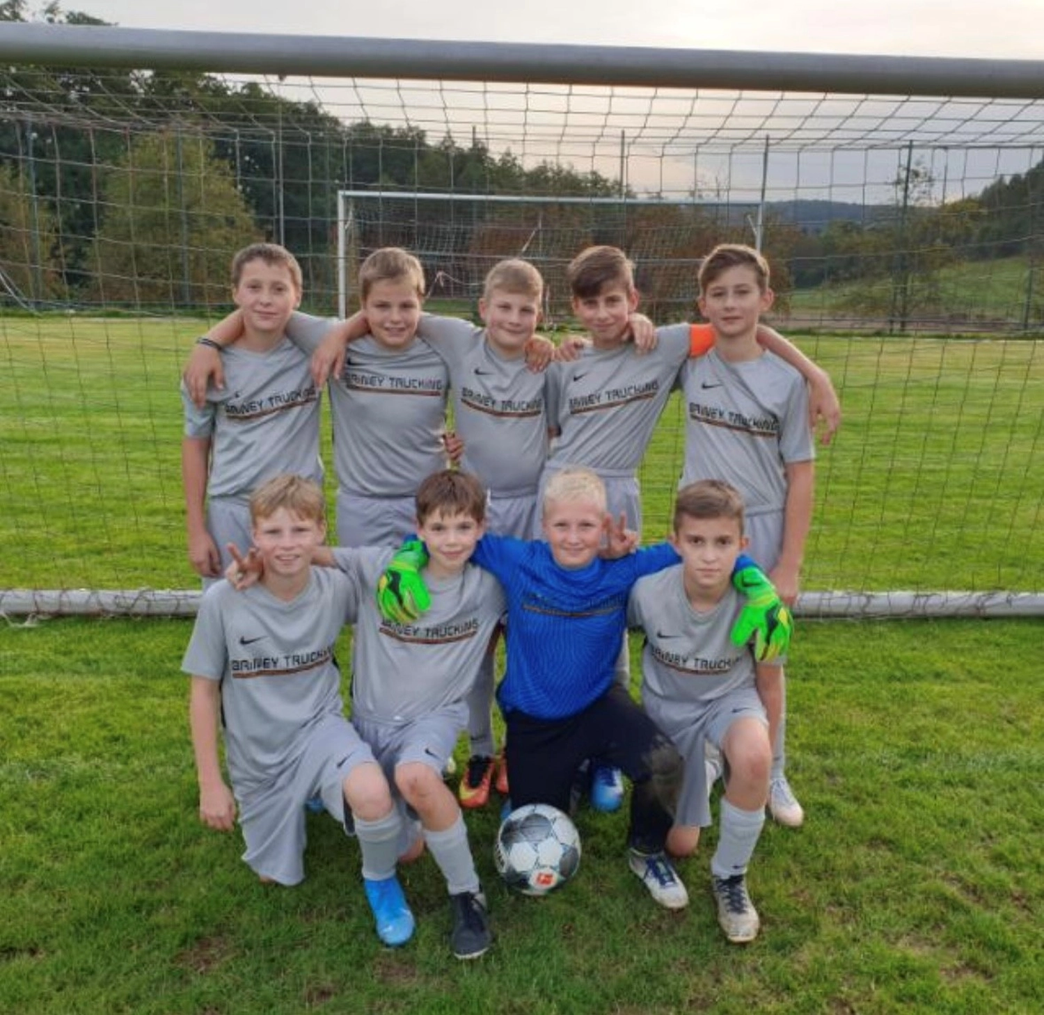 Fußballverein-Mannschaft